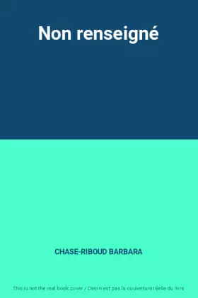 Couverture du produit · Non renseigné