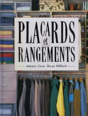 Couverture du produit · Placardes et rangements