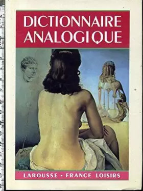 Couverture du produit · Dictionnaire analogique.