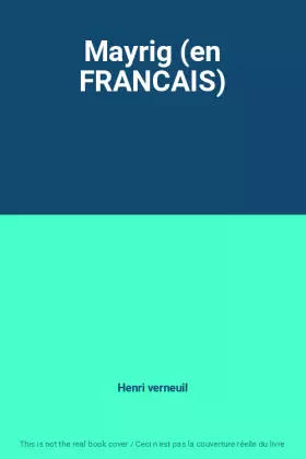 Couverture du produit · Mayrig (en FRANCAIS)