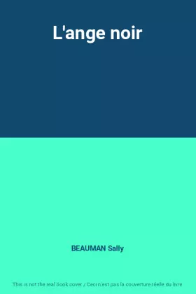 Couverture du produit · L'ange noir
