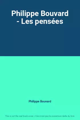 Couverture du produit · Philippe Bouvard - Les pensées