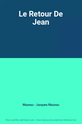 Couverture du produit · Le Retour De Jean