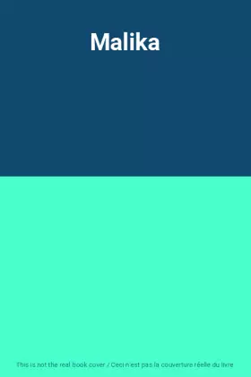 Couverture du produit · Malika