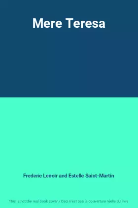 Couverture du produit · Mere Teresa