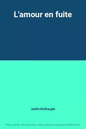 Couverture du produit · L'amour en fuite