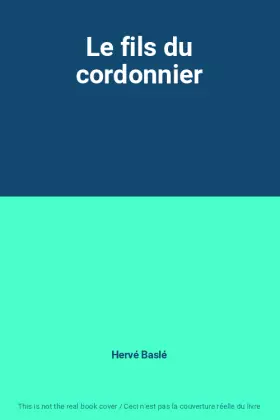Couverture du produit · Le fils du cordonnier