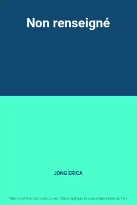 Couverture du produit · Non renseigné