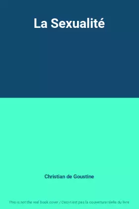 Couverture du produit · La Sexualité