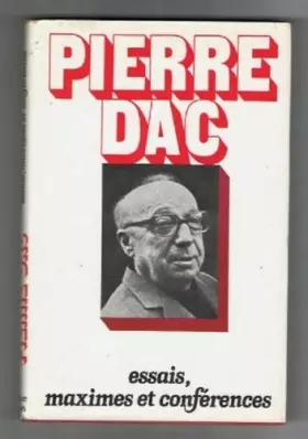 Couverture du produit · Essais, maximes et conférences.