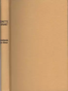 Couverture du produit · Condamnée au silence