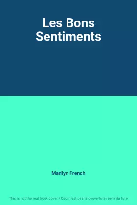 Couverture du produit · Les Bons Sentiments