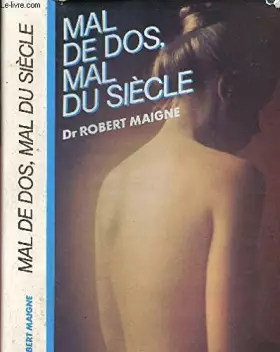 Couverture du produit · Mal de dos, mal du siècle