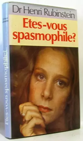 Couverture du produit · etes vous spasmophile ?