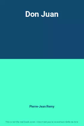 Couverture du produit · Don Juan