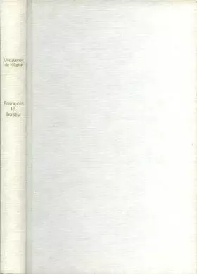 Couverture du produit · François le Bossu