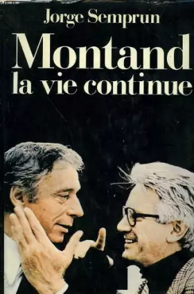 Couverture du produit · Montand La vie continue
