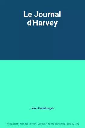 Couverture du produit · Le Journal d'Harvey