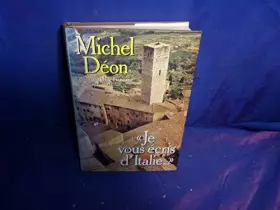 Couverture du produit · Je vous écris d'Italie