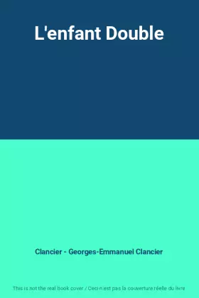 Couverture du produit · L'enfant Double