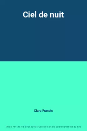 Couverture du produit · Ciel de nuit