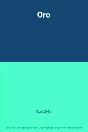 Couverture du produit · Oro