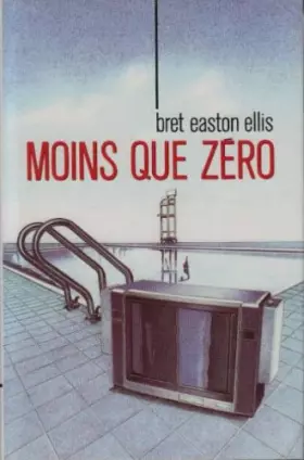 Couverture du produit · Moins que zéro