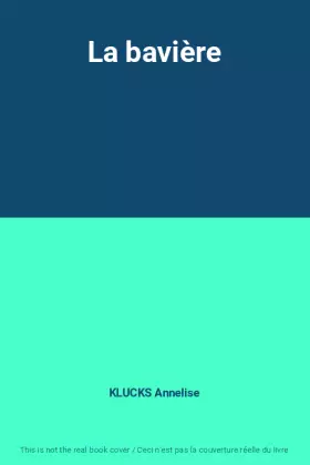 Couverture du produit · La bavière