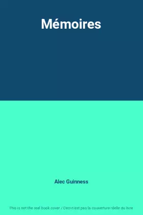 Couverture du produit · Mémoires