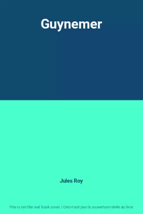 Couverture du produit · Guynemer