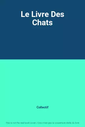 Couverture du produit · Le Livre Des Chats