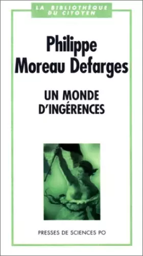 Couverture du produit · Un monde d'ingérences