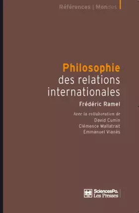 Couverture du produit · Philosophie des relations internationales