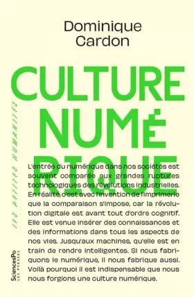Couverture du produit · Culture numérique