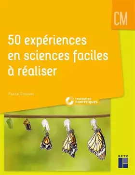 Couverture du produit · 50 expériences en sciences faciles à réaliser CM (+ ressources numériques)