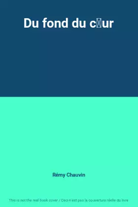 Couverture du produit · Du fond du cur