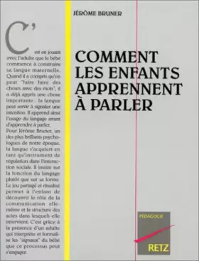 Couverture du produit · Comment les enfants apprennent à parler