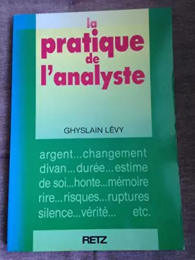 Couverture du produit · Pratique de l'analyste 103197