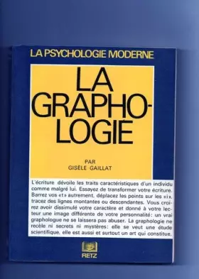 Couverture du produit · Graphologie                                                                                   110493