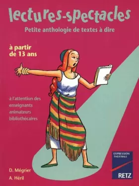 Couverture du produit · Lectures-spectacles