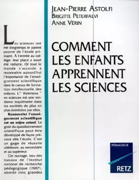 Couverture du produit · Comment les enfants apprennent les sciences