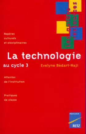 Couverture du produit · La Technologie au cycle 3