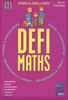 Couverture du produit · Defimaths, ce1