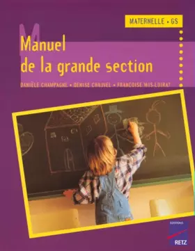 Couverture du produit · Manuel de la grande section
