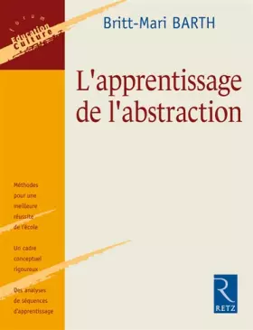 Couverture du produit · L'apprentissage de l'abstraction