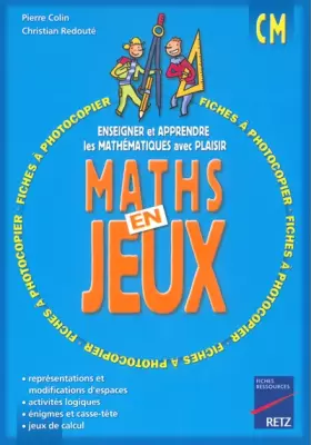 Couverture du produit · MATHS EN JEUX CM
