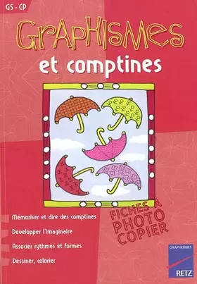 Couverture du produit · Graphismes et comptines, GS/CP