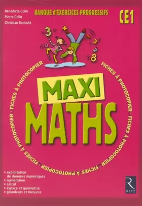 Couverture du produit · Maxi Maths Ce1