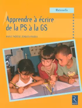 Couverture du produit · APPRENDRE ECRIRE DE LA PS A GS
