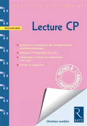 Couverture du produit · Lecture